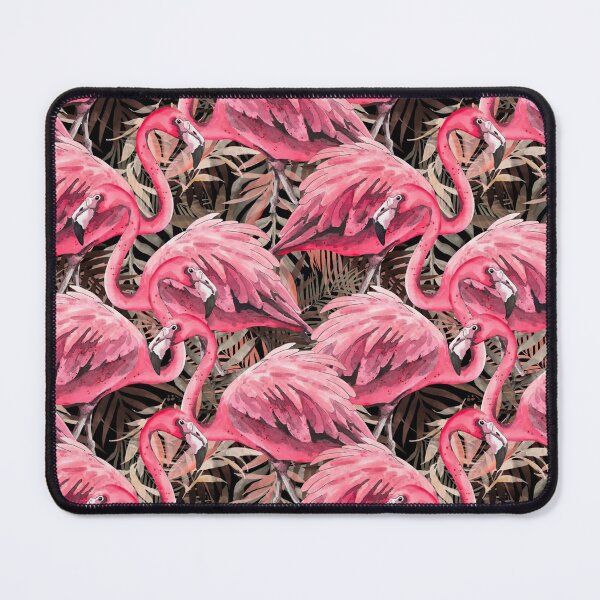 Item preview, Flamingo on black designed and sold by odettemailloux.