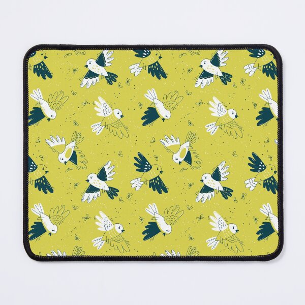 Item preview, Flock of funny birds  - Seamless pattern. designed and sold by Yuka-Krable.