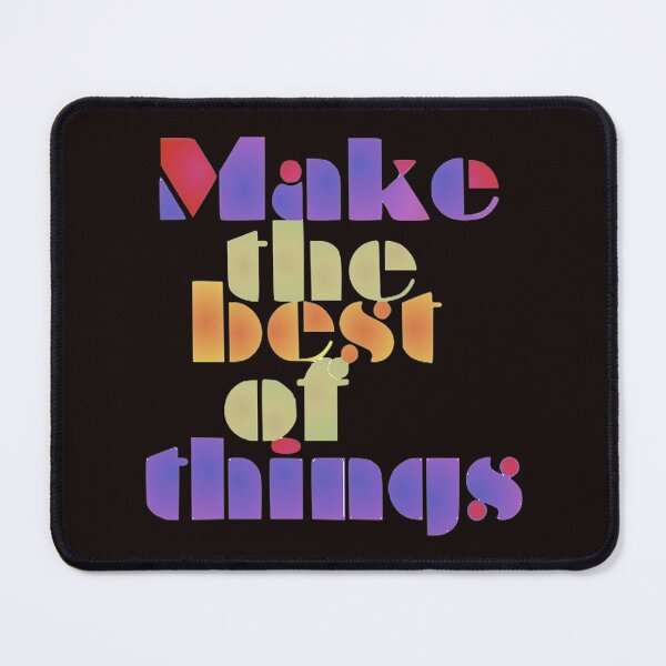 Item preview, Make the Best of Things Modern Retro  designed and sold by glowvim.