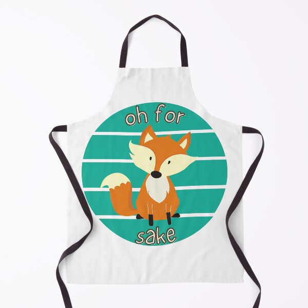 Item preview, Oh for Fox sake - Animal Pun designed and sold by The Agreeable Raven.