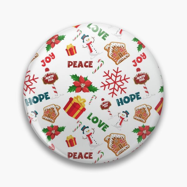 Item preview, Joy Hope Love Peace Christmas design, Snowman design designed and sold by Mariya Krashkova.