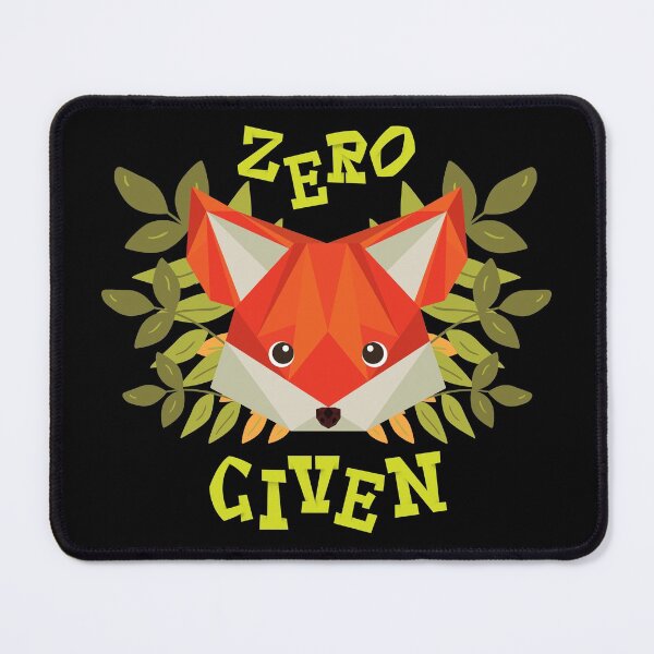 Item preview, Zero fox given designed and sold by onemoremask.