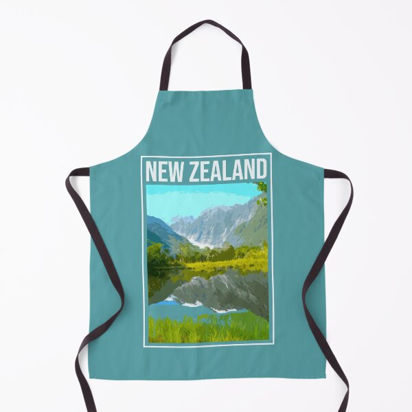 Artikelvorschau, NEW ZEALAND Retro Vintage Travel Poster entworfen und verkauft von Go Logo Designs.