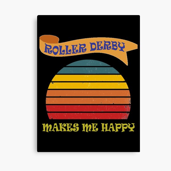 Item preview,  Roller derby  MAKES ME HAPPY| Perfect Gift designed and sold by charlotteri.