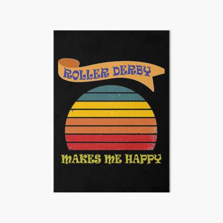 Item preview,  Roller derby  MAKES ME HAPPY| Perfect Gift designed and sold by charlotteri.