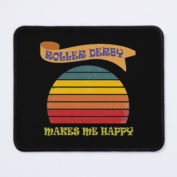 Item preview,  Roller derby  MAKES ME HAPPY| Perfect Gift designed and sold by charlotteri.