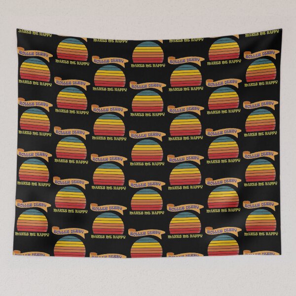 Item preview,  Roller derby  MAKES ME HAPPY| Perfect Gift designed and sold by charlotteri.