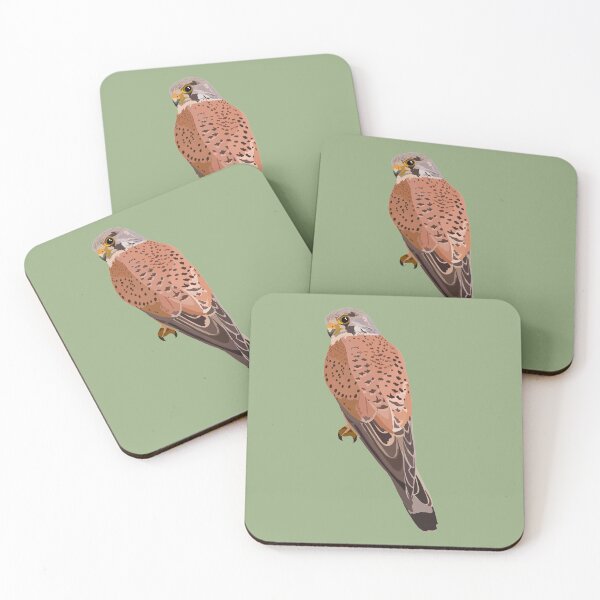 Item preview, K is for Kestrel ,Kestrel: The Small, Agile Falcon of Open Landscapes designed and sold by PrettylittlepastelUk.