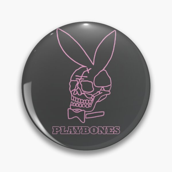 Item preview, Playbones, Pink Skull Logo designed and sold by TristanLP.