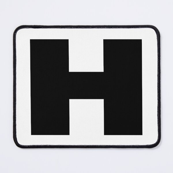 Item preview, Bold Monogram Letter H designed and sold by JustSeasons.
