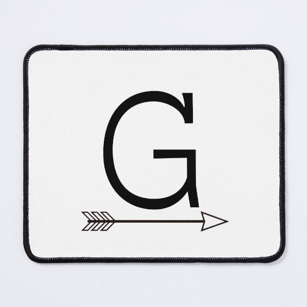 Artikelvorschau, Monogrammbuchstabe G mit Stammespfeil entworfen und verkauft von JustSeasons.