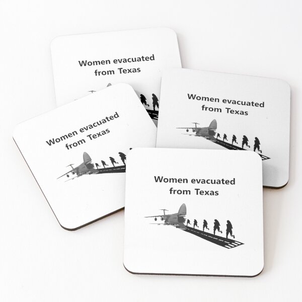 Item preview, women evacuated from Texas designed and sold by germsarty.