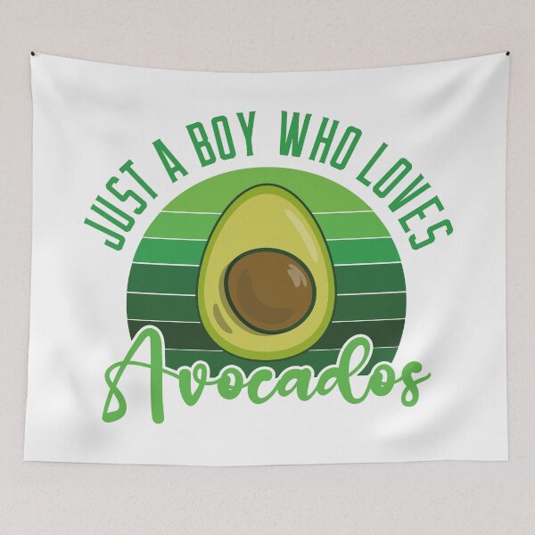Item preview, Just A Boy Who Loves Avocados designed and sold by AmethystMurad.