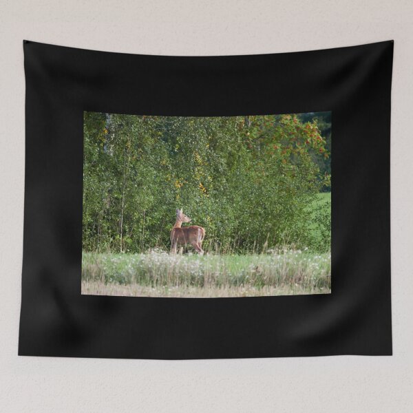 Item preview, Is the field greener there. White-tailed deer designed and sold by Jouko Lehto Photography.