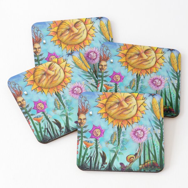 Item preview, Happy garden plants suntanning. designed and sold by lucasjane.