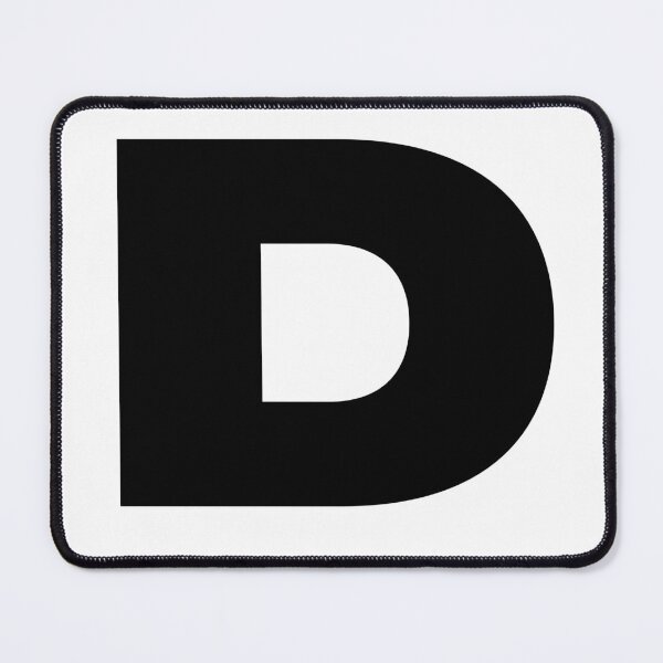 Item preview, Bold Monogram Letter D designed and sold by JustSeasons.