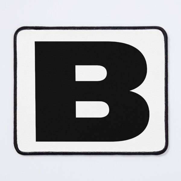 Item preview, Bold Monogram Letter B designed and sold by JustSeasons.