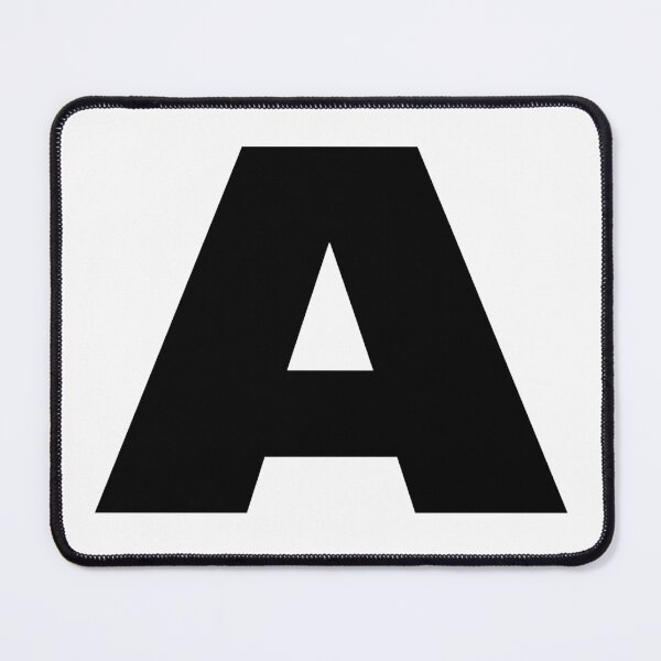 Item preview, Bold Monogram Letter A designed and sold by JustSeasons.