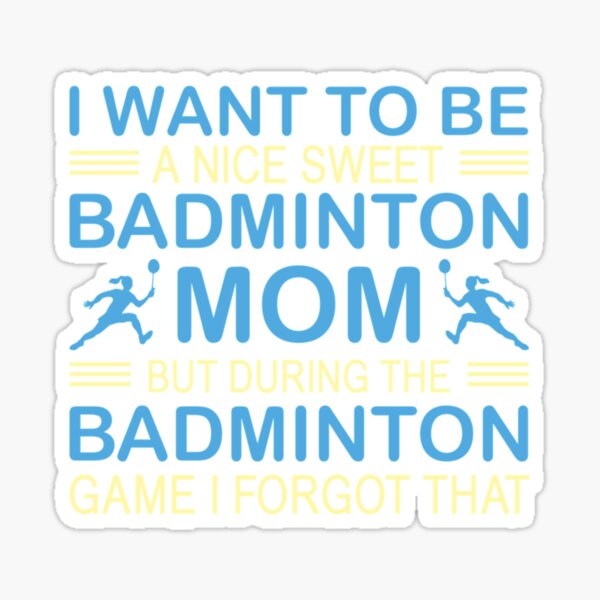 Badminton Tournament Stickers for Sale, Free US Shipping