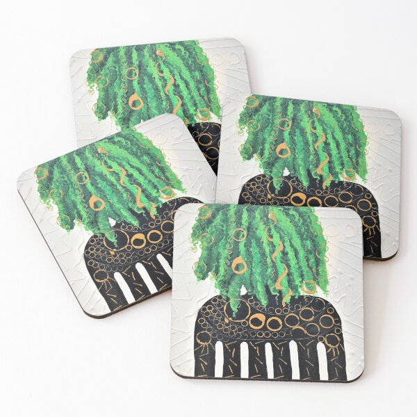 Item preview, GREEN BEAUTY COMB designed and sold by LoveBoxArt.