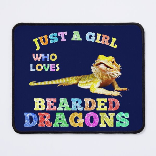 Item preview, JUST A GIRL WHO LOVES BEARDED DRAGONS designed and sold by Danicus666.