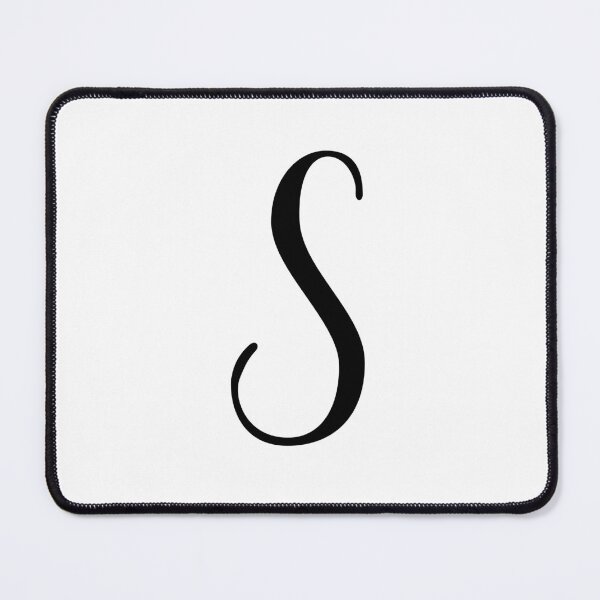 Item preview, Italic monogram letter s designed and sold by JustSeasons.
