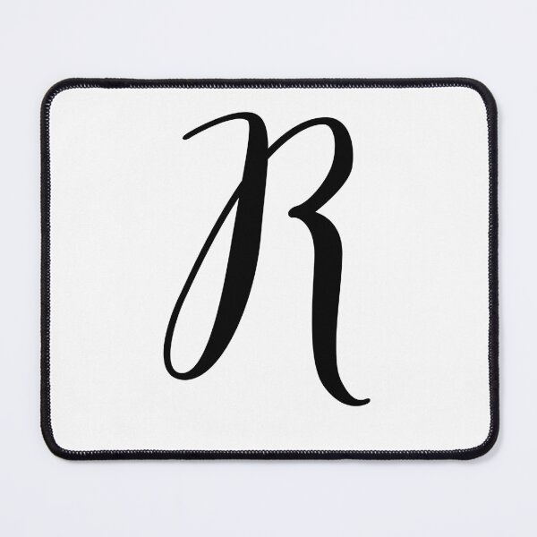 Item preview, Italic Monogram Letter R designed and sold by JustSeasons.