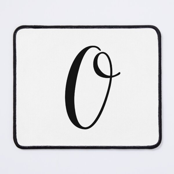 Item preview, Italic Monogram Letter O designed and sold by JustSeasons.