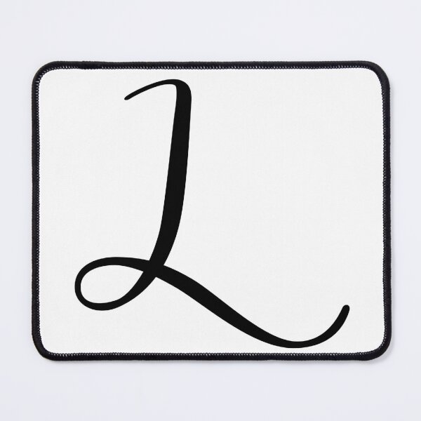 Item preview, Italic Monogram Letter L designed and sold by JustSeasons.