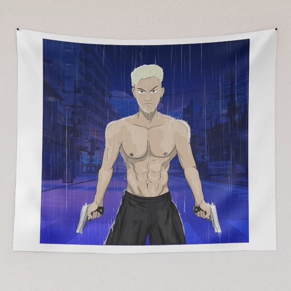 Item preview, A guy with a gun in the rain designed and sold by Prof209.