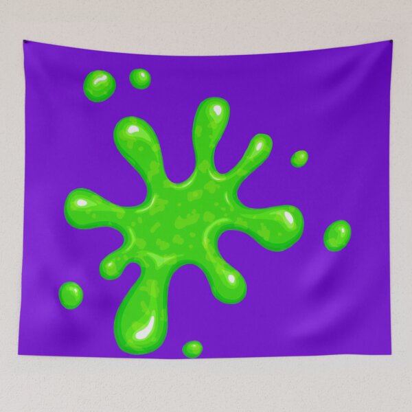 Item preview, Green Slime | Happy Face | Purple | designed and sold by HappyFaceCo.
