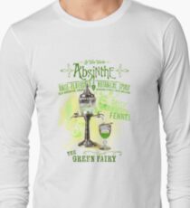 Absinthe the Green Fairy Long Sleeve T-Shirt