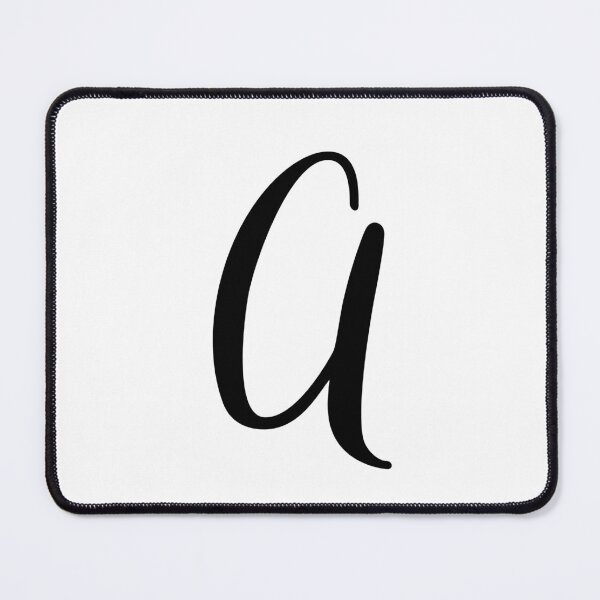 Item preview, Italic Monogram Letter A designed and sold by JustSeasons.
