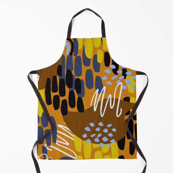 Item preview, Trendy Tangerine, Yellow, And Brown Abstract Flora Designs designed and sold by DEC02.