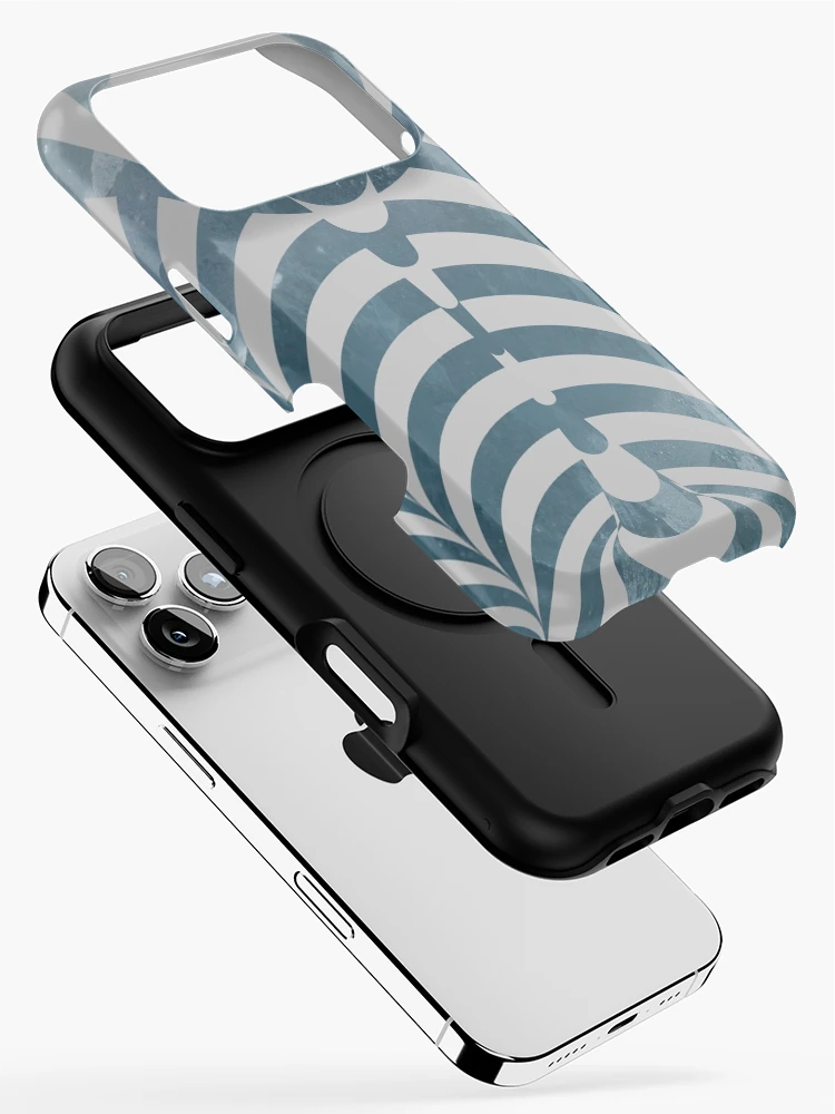 Thumbnail 2 of 4, iPhone Case, Ice Triple Pattern designed and sold by LRGraphics.