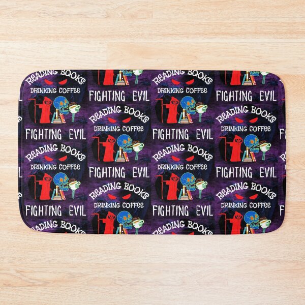 Item preview, Read Books Drink Coffee Fight Evil designed and sold by WoodburyLake.