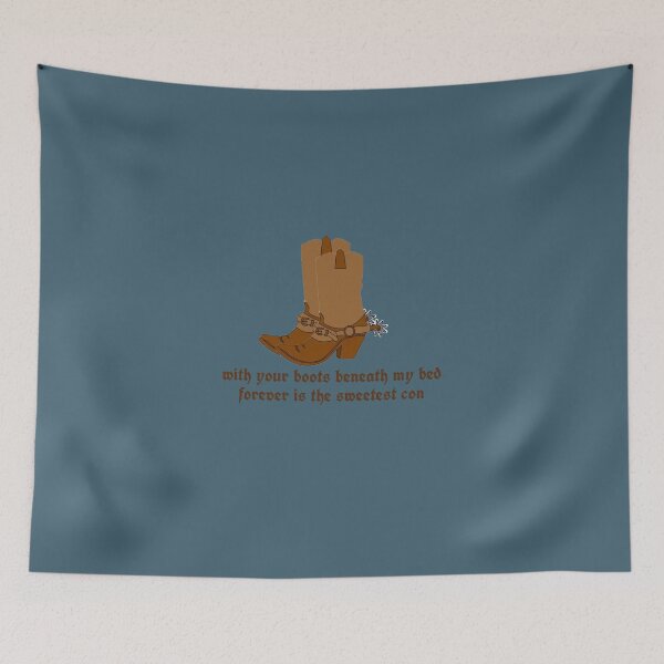 Item preview, Cowboy like me (blue) designed and sold by thewhalewhaley.