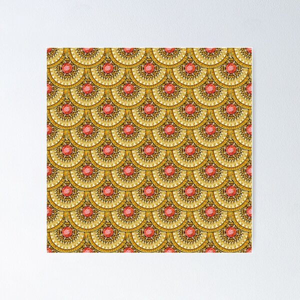 Gold autumn Poster