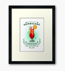 New Orleans Hurricane Cocktail Framed Print