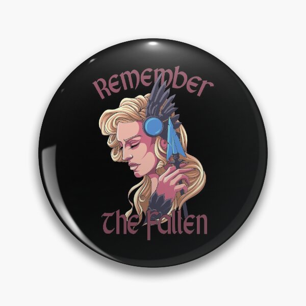 Item preview, Remember The Fallen - Valkyrie Viking designed and sold by anziehend.
