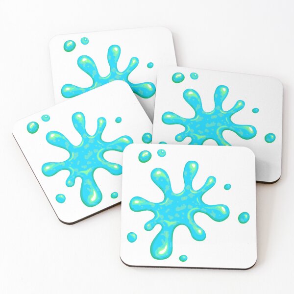 Item preview, Teal Aqua Slime | Happy Face |  designed and sold by HappyFaceCo.