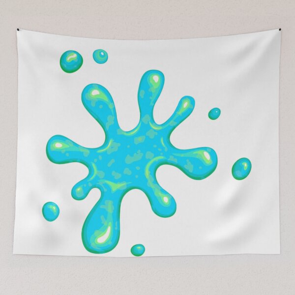 Item preview, Teal Aqua Slime | Happy Face |  designed and sold by HappyFaceCo.