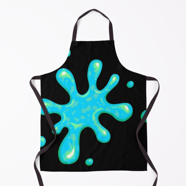 Item preview, Teal Aqua Slime | Happy Face | Black | designed and sold by HappyFaceCo.