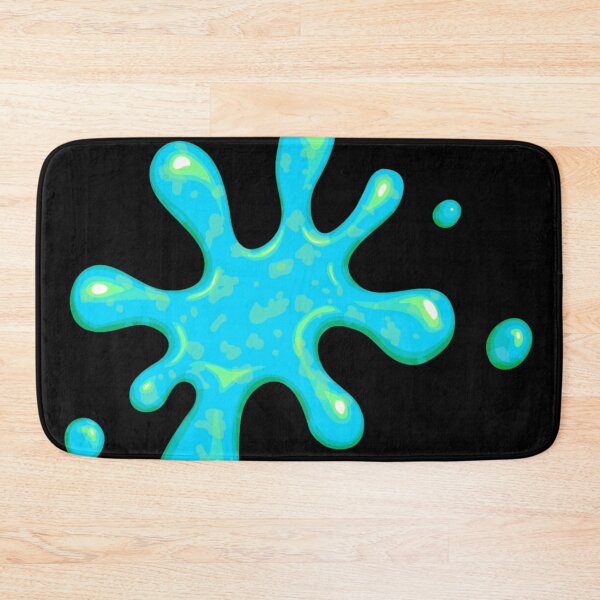 Item preview, Teal Aqua Slime | Happy Face | Black |  designed and sold by HappyFaceCo.