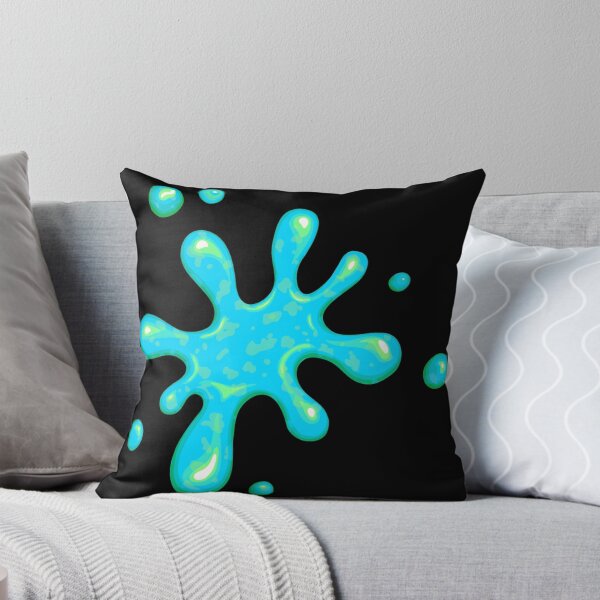 Item preview, Teal Aqua Slime | Happy Face | Black |  designed and sold by HappyFaceCo.