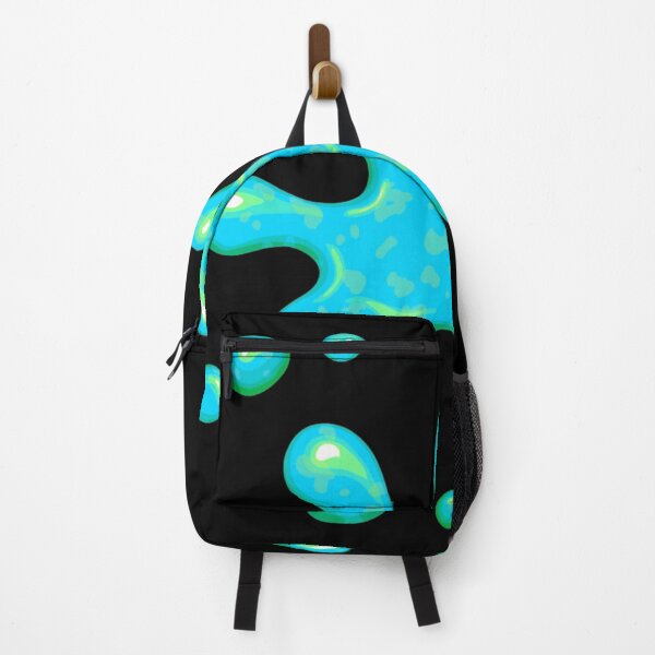 Item preview, Teal Aqua Slime | Happy Face | Black | designed and sold by HappyFaceCo.