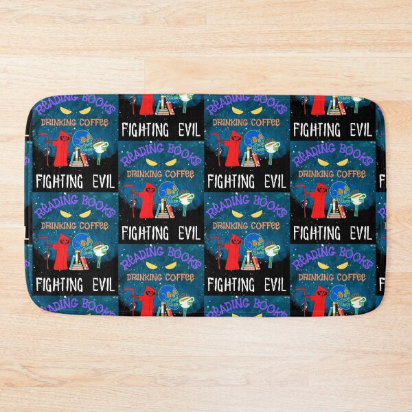 Item preview, Read Books Drink Coffee Fight Evil designed and sold by WoodburyLake.