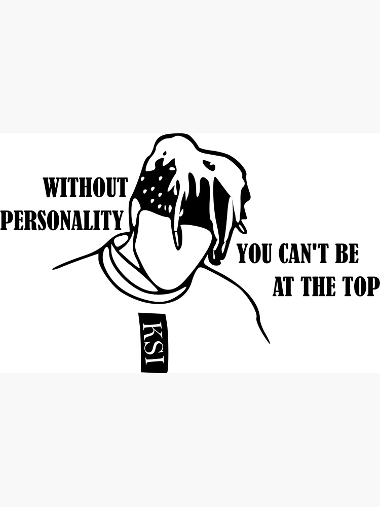 "KSI Quotespersonality" Poster by hakimbouastia Redbubble