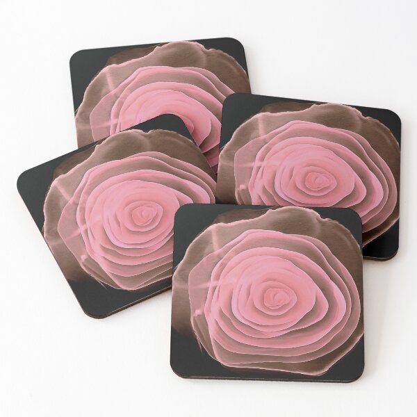 Item preview, Pink Whisper Alcohol Rose Abstract designed and sold by SeaChangeDesign.