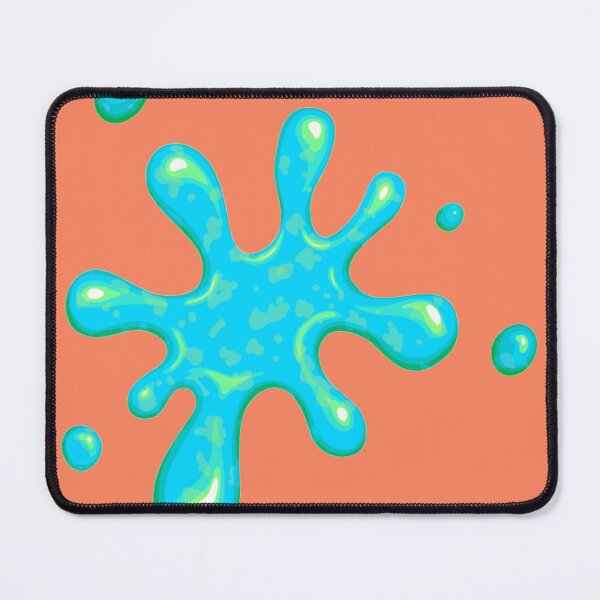 Item preview, Teal Aqua Slime | Happy Face | Orange Peach | designed and sold by HappyFaceCo.